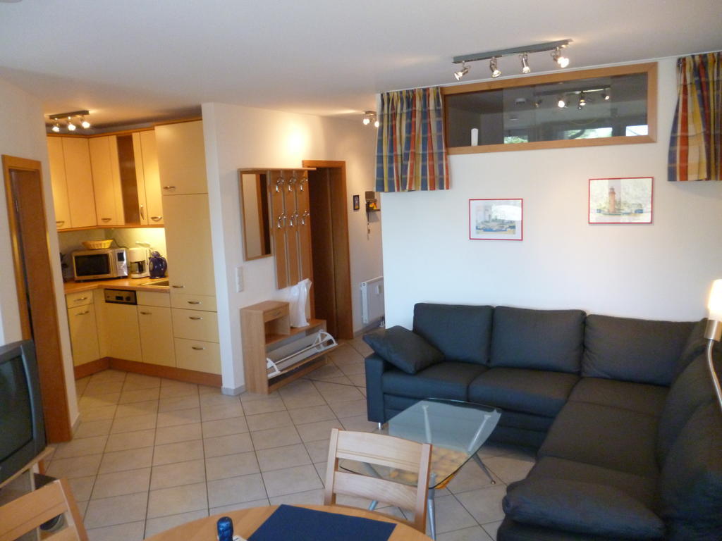 Strandburg Burgtiefe auf Fehmarn Kamer foto