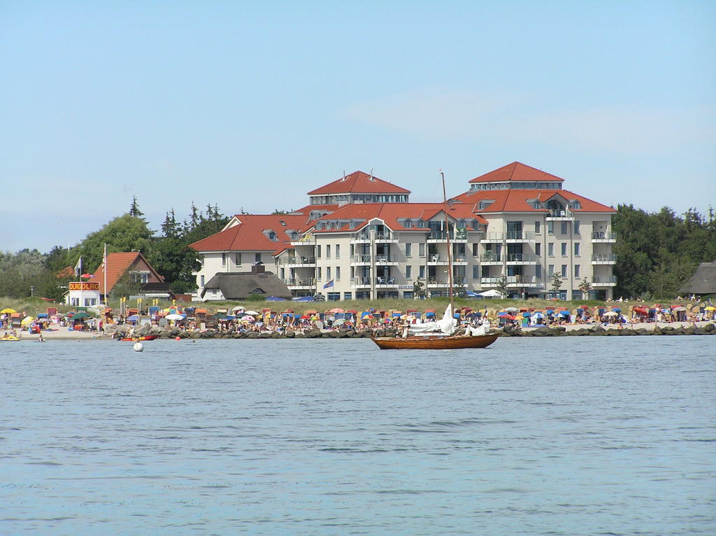 Strandburg Burgtiefe auf Fehmarn Kamer foto